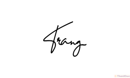 Chữ ký tên Trang - Mẫu 16