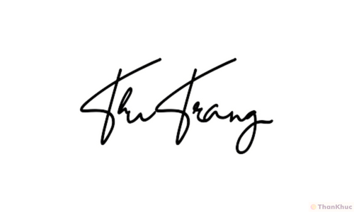 Chữ ký tên Trang - Mẫu 22