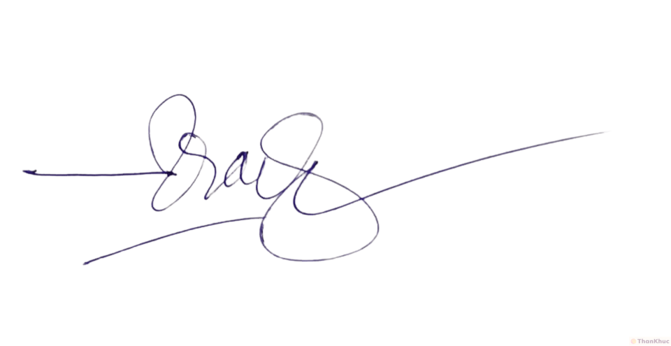 Chữ ký tên Trang - Mẫu 3