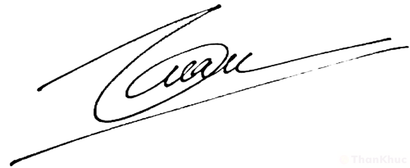 Chữ ký tên Hương mẫu 8