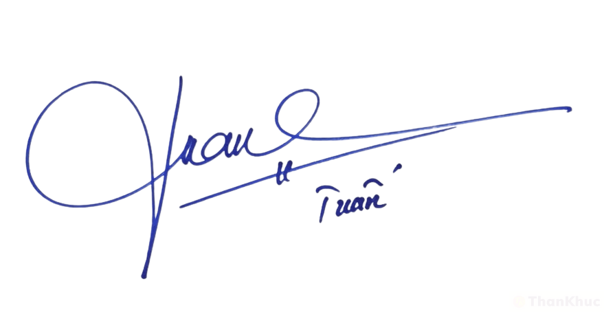 Chữ ký tên Tuấn, Tuân mẫu 7