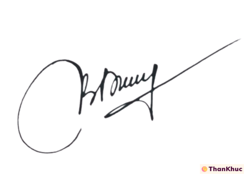 Chữ ký tên Dung, Dũng - Mẫu 3