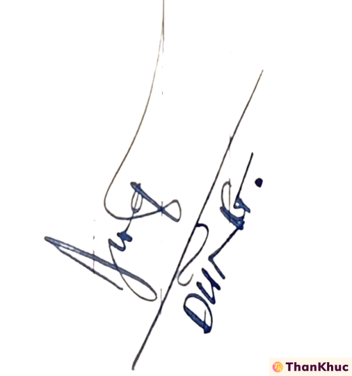 Chữ ký tên Dung, Dũng - Mẫu 8