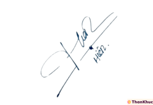 Chữ ký tên Hiền, Hiên - Mẫu 12