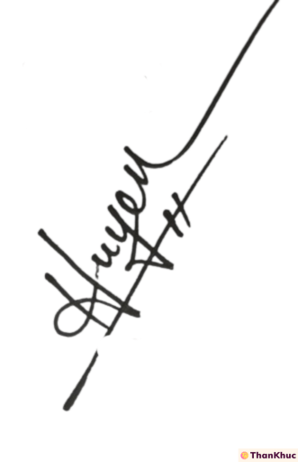 Chữ ký tên Huyền đẹp - Mẫu 8