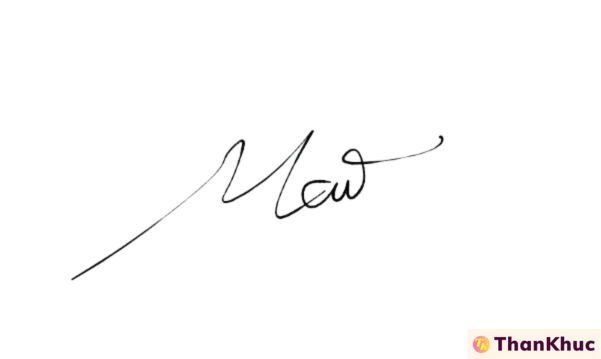 Chữ ký tên Mai - Mẫu 8