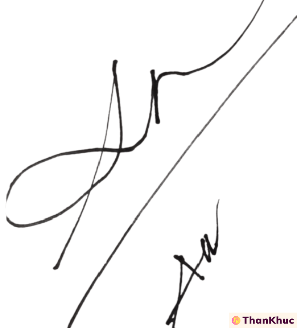 Chữ ký tên An, Ân - Mẫu 15