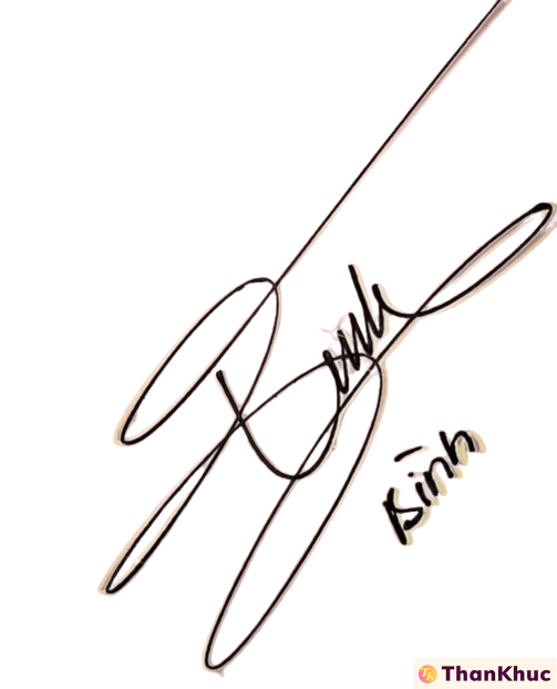 Chữ ký tên Bình - Mẫu 1