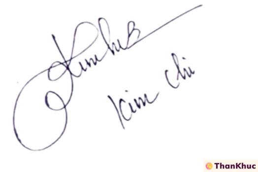Chữ ký tên Chi - Mẫu 5