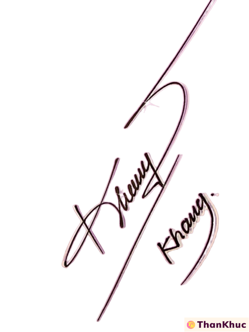 Chữ ký tên Khang - Mẫu 1
