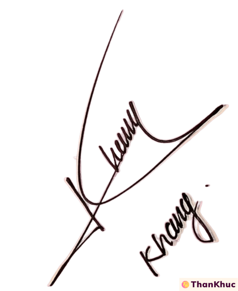Chữ ký tên Khang - Mẫu 3