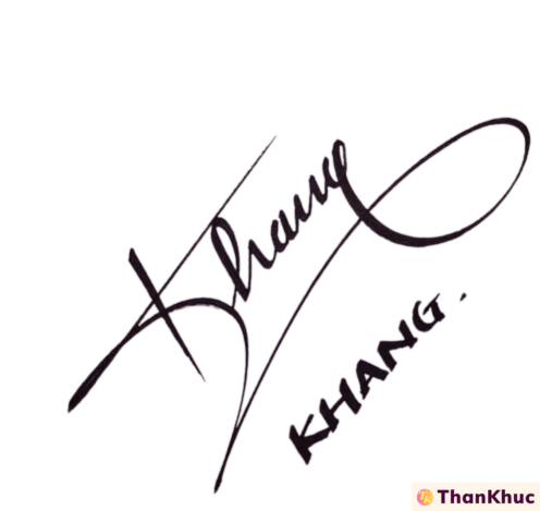 Chữ ký tên Khang - Mẫu 6