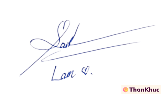 Chữ ký tên Lan - Mẫu 7