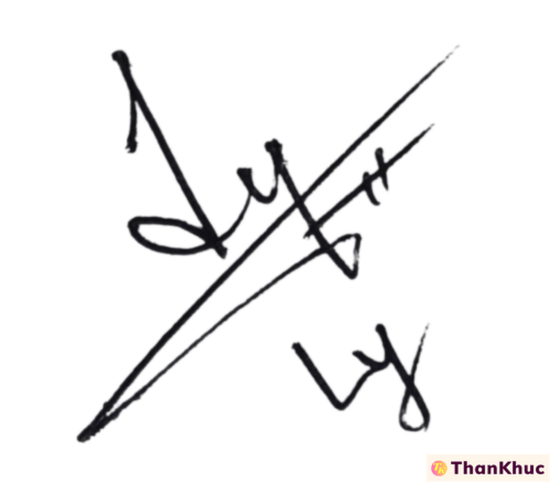 Chữ ký tên Ly - Mẫu 4