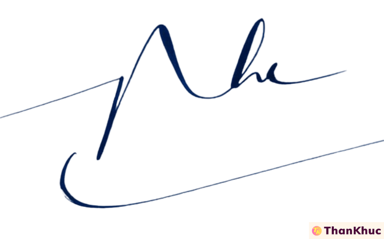 Chữ ký tên Nhi - Mẫu 5