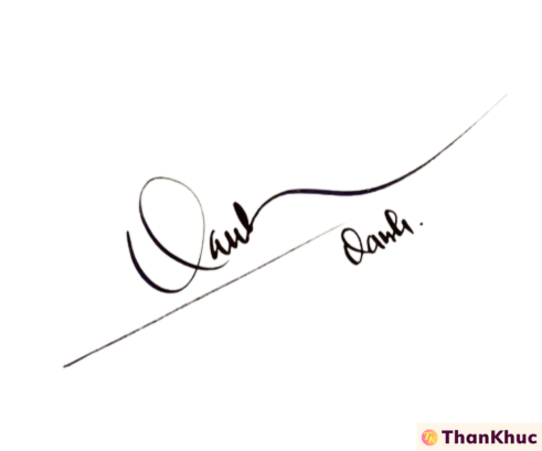 Chữ ký tên Oanh - Mẫu 4