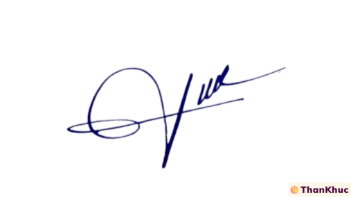 Chữ ký tên Vũ - Mẫu 9