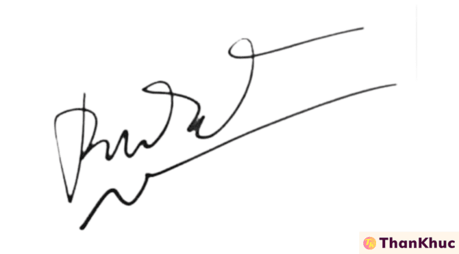 Chữ ký tên Bích - Mẫu 4