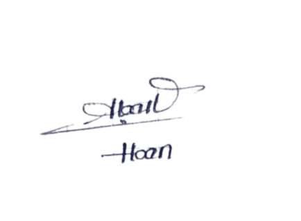 Chữ ký tên Hoan - Mẫu 2