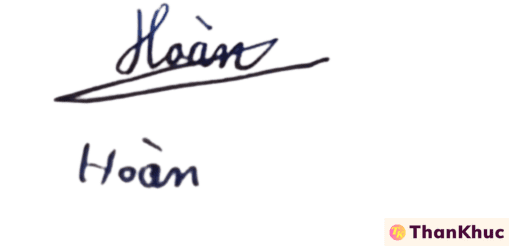 Chữ ký tên Hoan - Mẫu 5