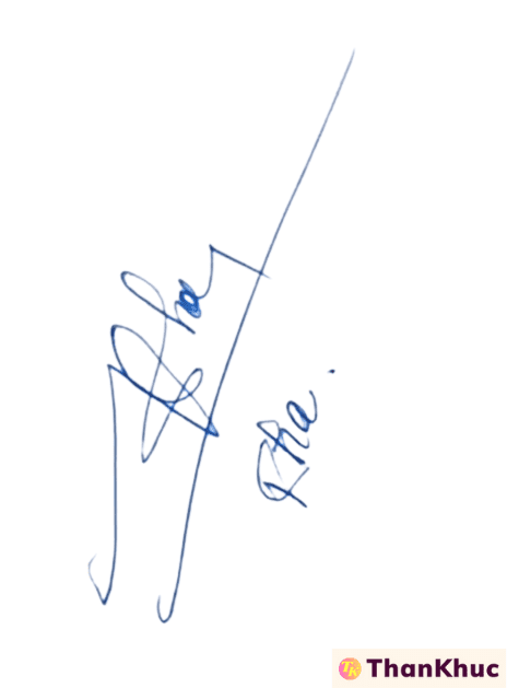 Chữ ký tên Kha - Mẫu 4