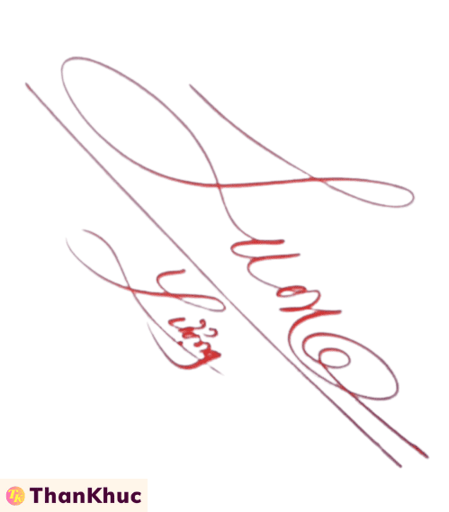 Chữ ký tên Lương - Mẫu 8