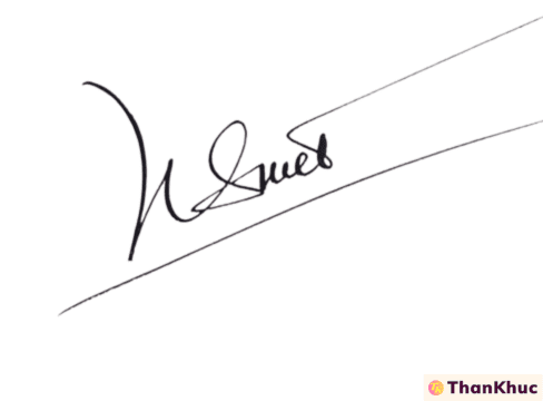 Chữ ký tên Nguyệt - Mẫu 1