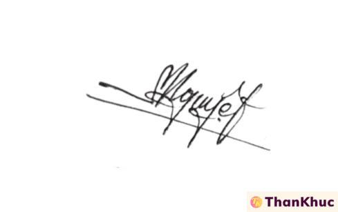 Chữ ký tên Nguyệt - Mẫu 2