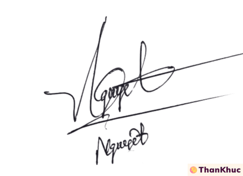 Chữ ký tên Nguyệt - Mẫu 9