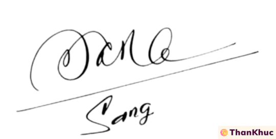 Chữ ký tên Sang - Mẫu 14