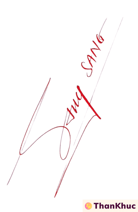 Chữ ký tên Sang - Mẫu 9