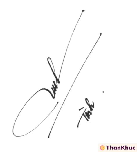 Chữ ký tên Tình - Mẫu 3