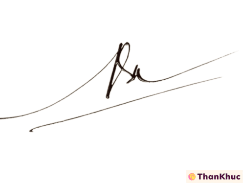 Chữ ký tên Trà - Mẫu 3