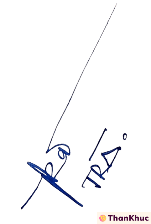 Chữ ký tên Trà - Mẫu 4