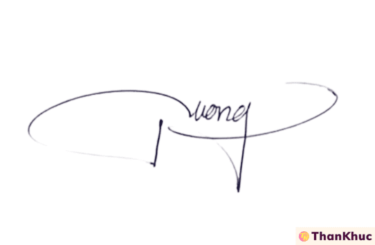 Chữ ký tên Tương (Tường) - Mẫu 5