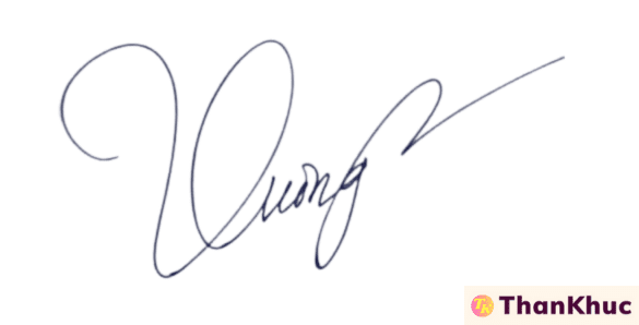 Chữ ký tên Vương - Mẫu 19