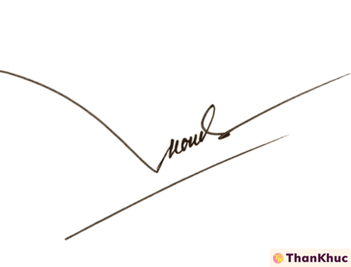 Chữ ký tên Vương - Mẫu 4