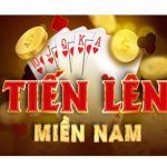 Giao diện game tiến lên miền nam trẻ trung, màu sắc tinh tế hút mắt